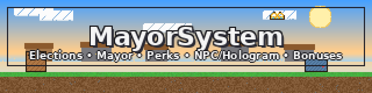 Election Build Minecraft MayorSystem - Paper Minecraft Election Plugin